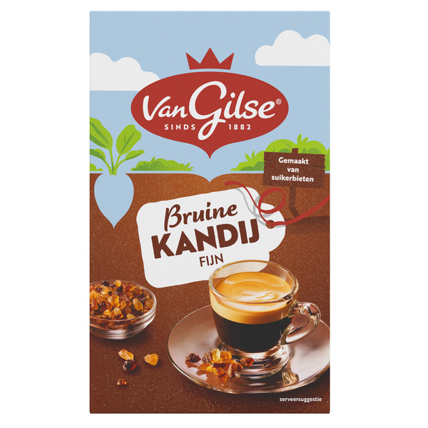 GILSE bruine kandij fijn 500 GR