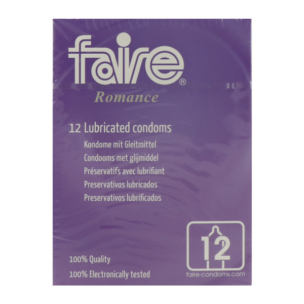 ROMANCE AV condoom en glijmiddel 12 ST
