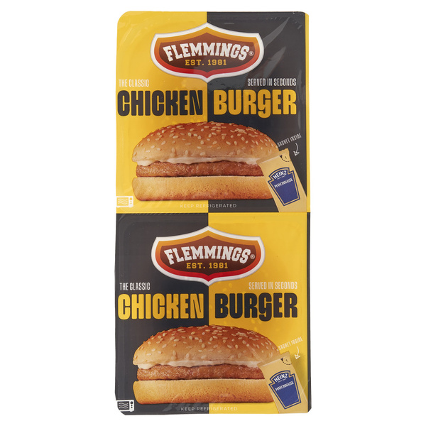 FLEMMING chickenburgers heinz 239 GR