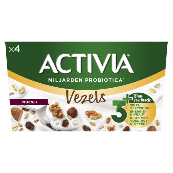 ACTIVIA yoghurt muesli nat 4 ST