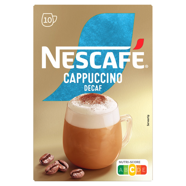 NESCAF gold cappuccino cafeinevrij 125 G 125 GR