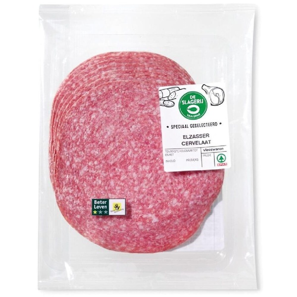 SPAR KLP  elzasser cervelaat 110gr 1 KG