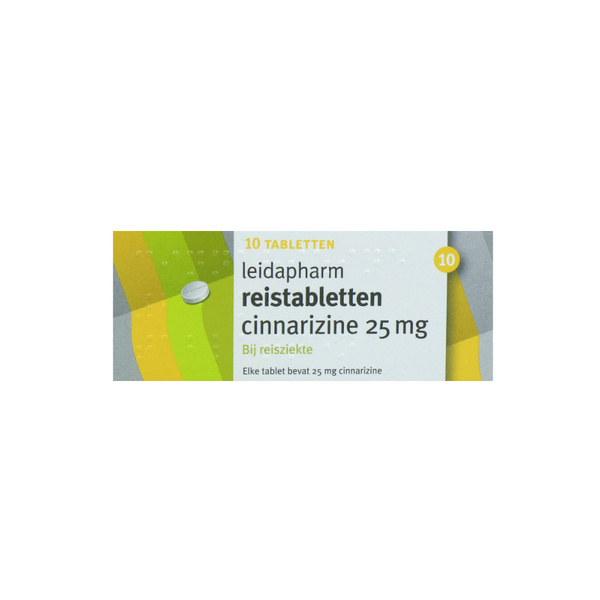 LEIDA UAD reistablet 25mg cinn 10 ST