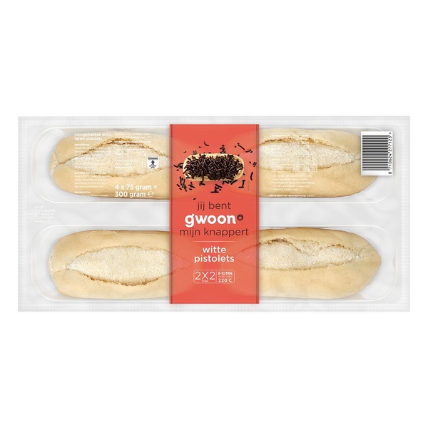 G'WOON pistolets wit 300 GR