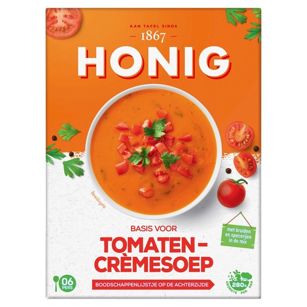 HONIG basis tomaten crèmesoep 112 GR