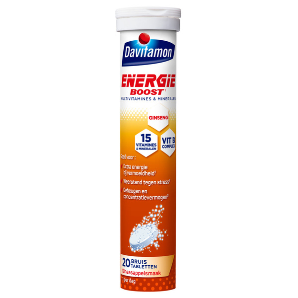 DAVITA AV bruis energ boost ginseng 20 S 20 ST