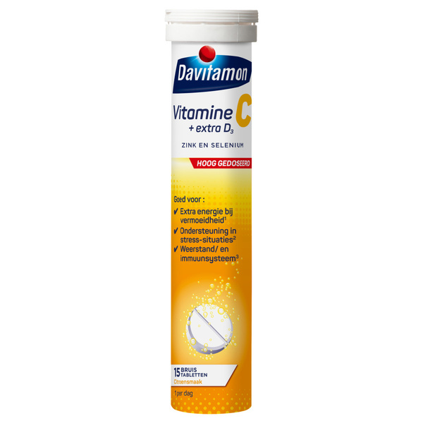 DAVITA AV vitamine C bruis 600mg 15 ST