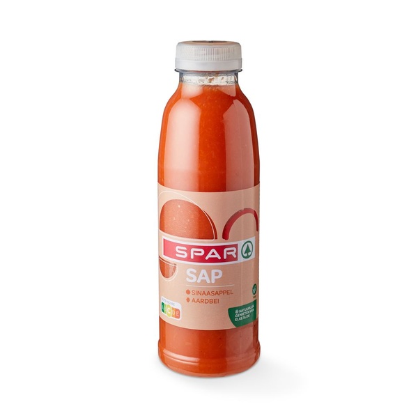 Sinaasappel- aardbeisap 500 ML