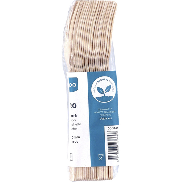 DEPA vork hout 20 ST