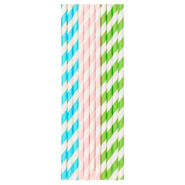DUNI rietjes pastels 25 ST