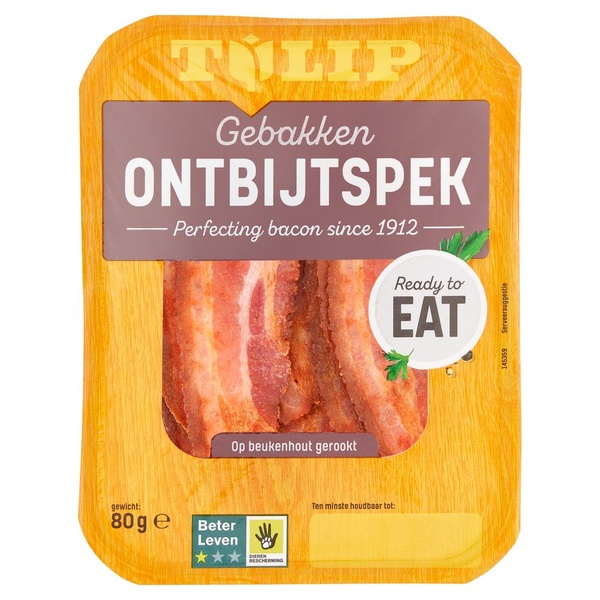TULIP streaky bacon 80 GR