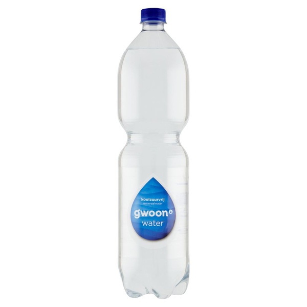 G'WOON water koolzuur vrij fl 1.5 LT