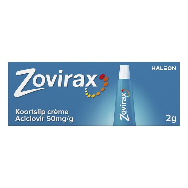 ZOVIRA av koortslip creme 2 GR