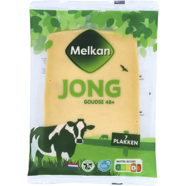 MELKAN gouda jong 48+ plak 1 ST