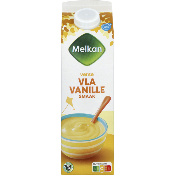 MELKAN vanille vla 1 LT