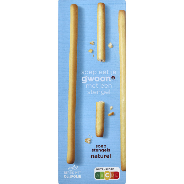 G'WOON soepstengels naturel 40 GR