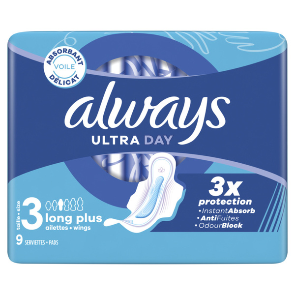 ALWAYS maandverband long plus 9 ST