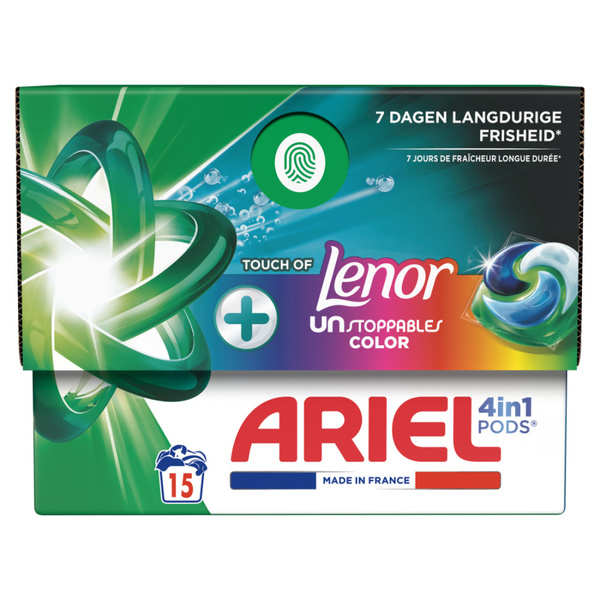 ARIEL pods+ 4-in-1 lenor 15 ST