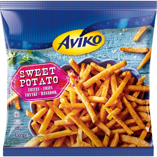 AVIKO zoete aardappelfrites 450 GR