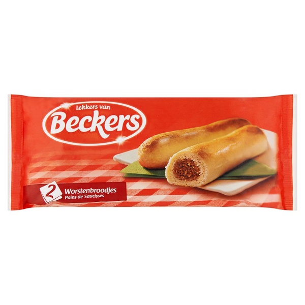 BECKERS worstenbroodjes 2 ST