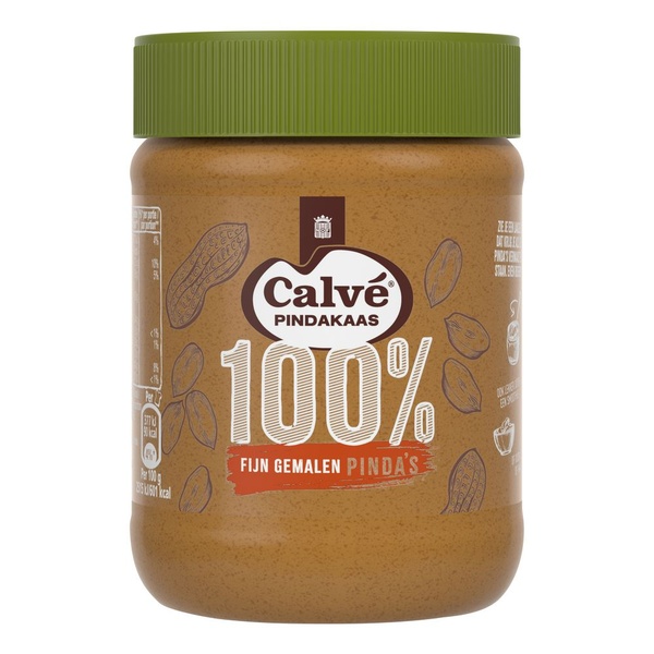 CALVE 100% pindakaas glad 350 GR