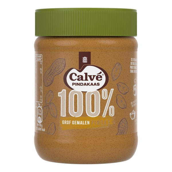 CALVE 100% pindakaas met noot 350 GR