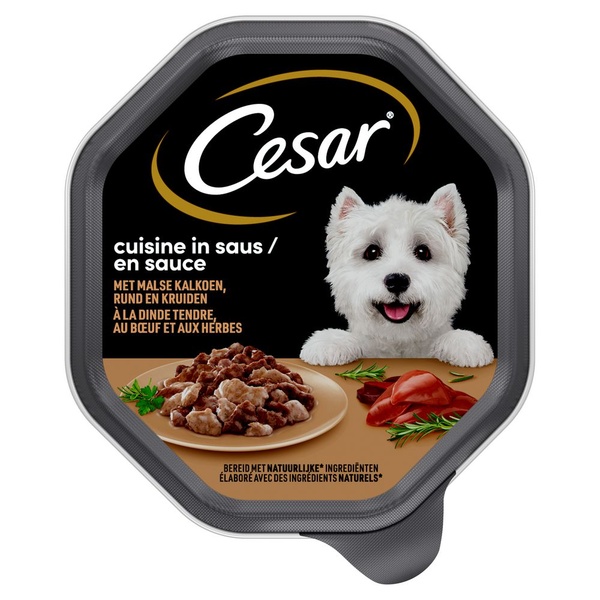 CESAR CUISINE KALKOEN EN RUND 150 GR