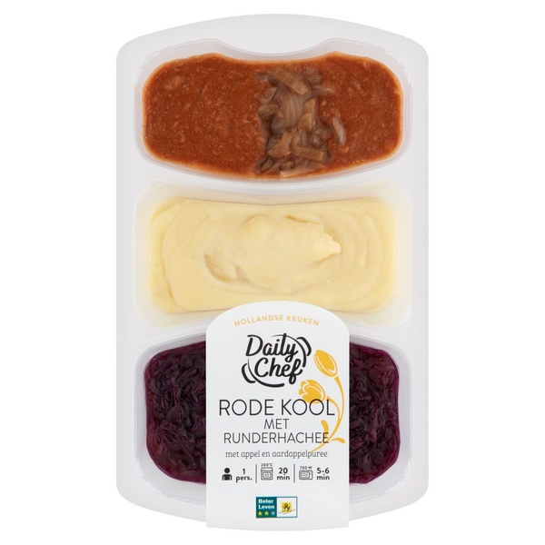 DAILYCH rode kool met hachee 500 GR