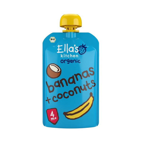 ELLA'S K 4m+ bio banaan kokosnoot 120 GR