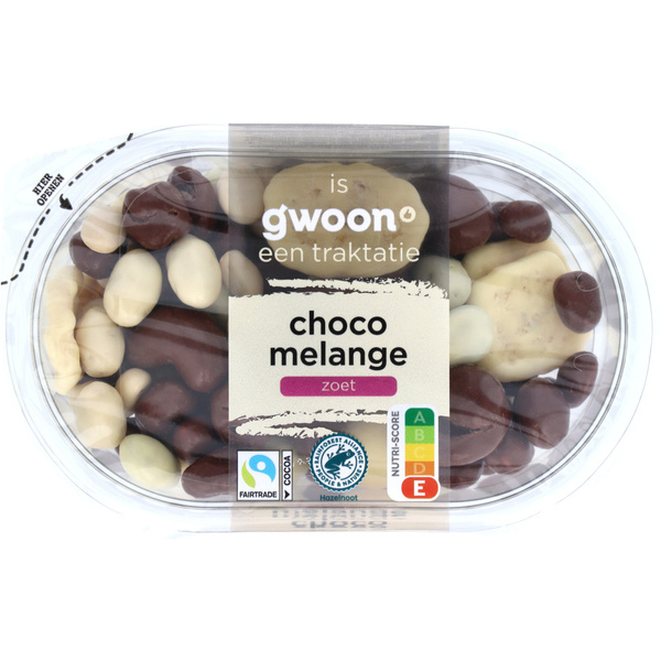 G'WOON chocolade melange 225 GR