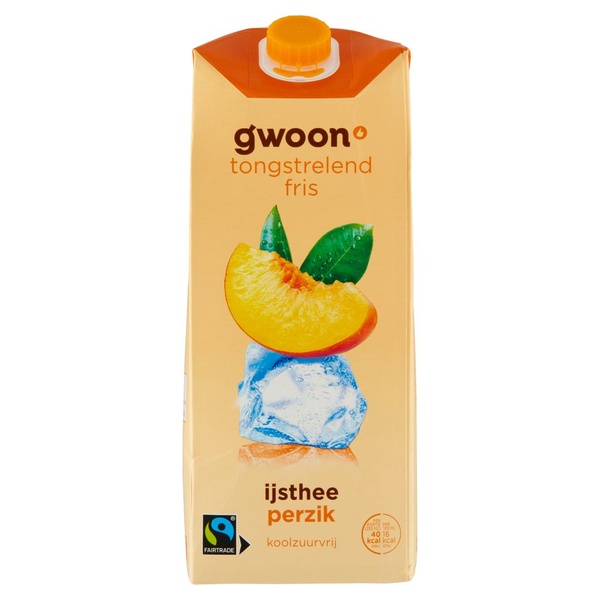 G'WOON ijsthee perzik 1.5 LT