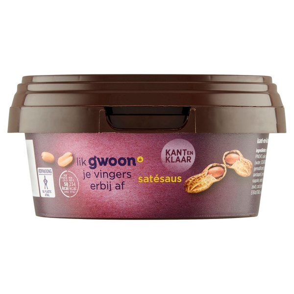 G'WOON satesaus klein 185 GR