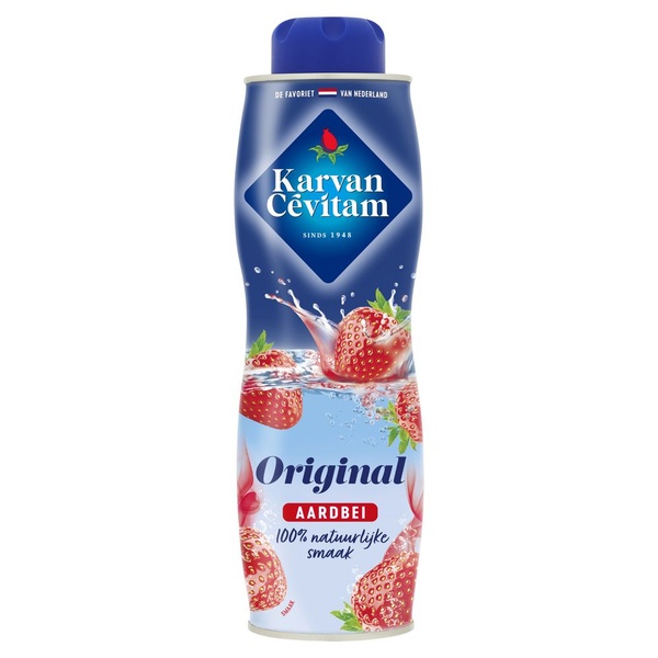 KARVAN siroop aardbei 600 ML