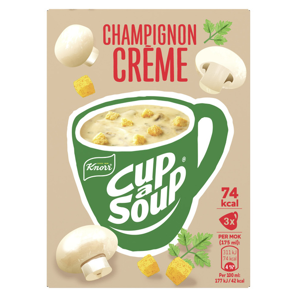 KNORR cup a soup champignon creme 51 GR