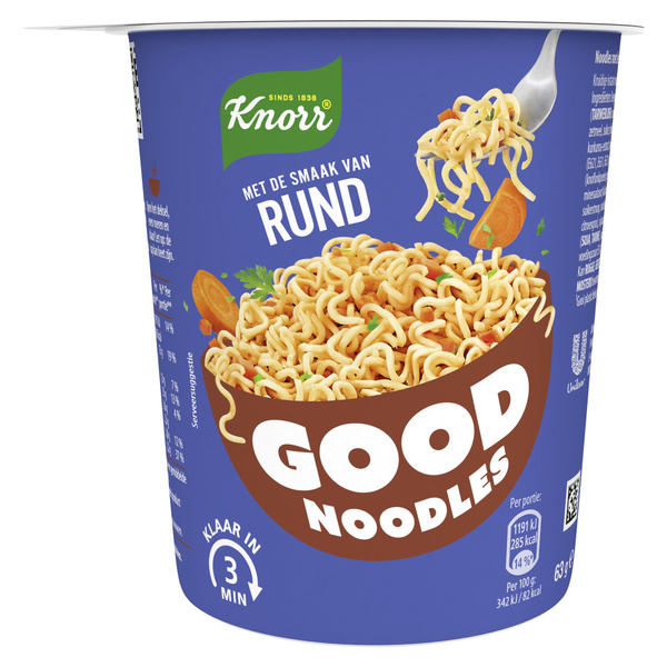 KNORR good noodles rund 63 GR