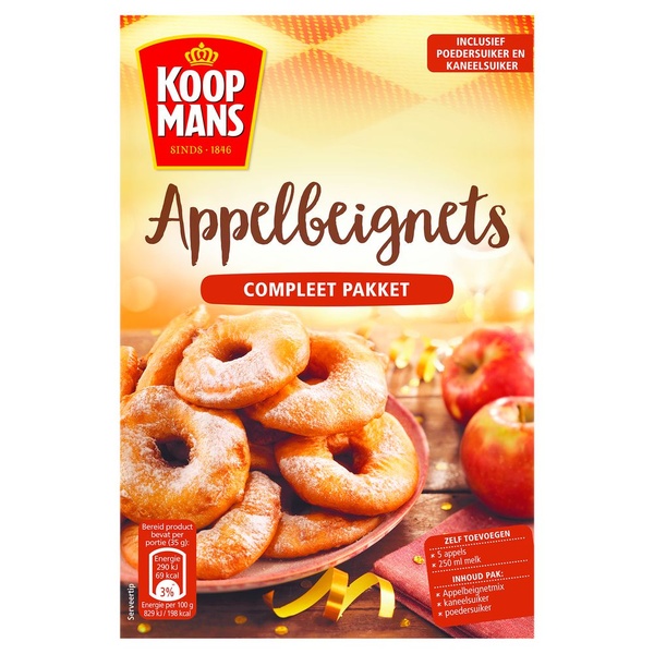KOOPMA mix voor appel beignets 230 GR