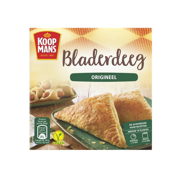 KOOPMA bladerdeeg. 450 GR