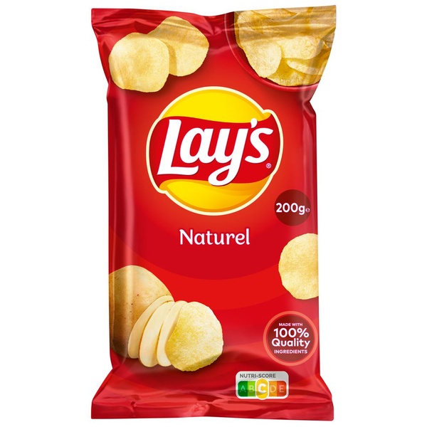LAY'S chips naturel 200 GR