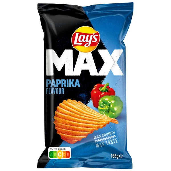 LAY'S max smoky paprika 185 GR
