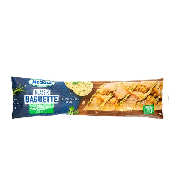 MEGGLE kruidenboter baguette. 160 GR