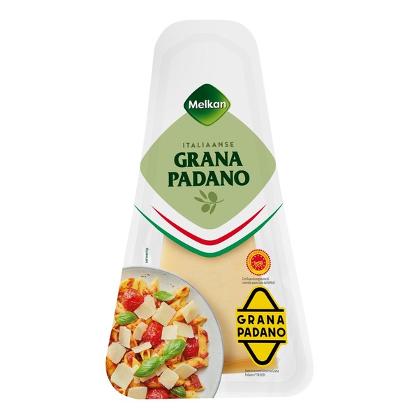 MELKAN grana padano stuk 200 GR