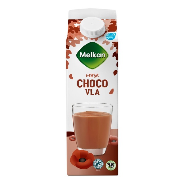 MELKAN chocolade vla 1 LT
