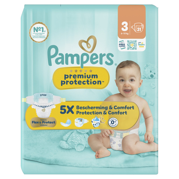 PAMPERS premium protect mt3 31 ST