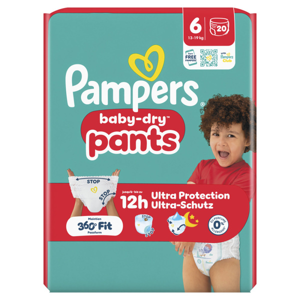 PAMPERS baby dry pants mt6 20 ST