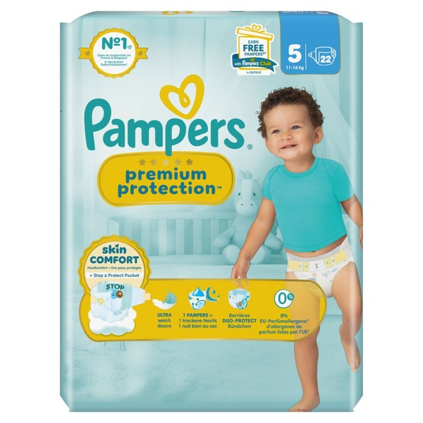 PAMPERS premium protect mt5 22 ST