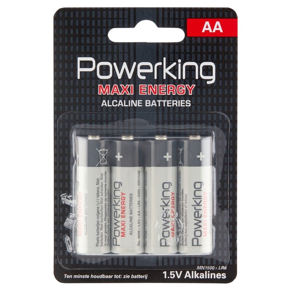 POWERK batterijen alkaline aa 8 ST