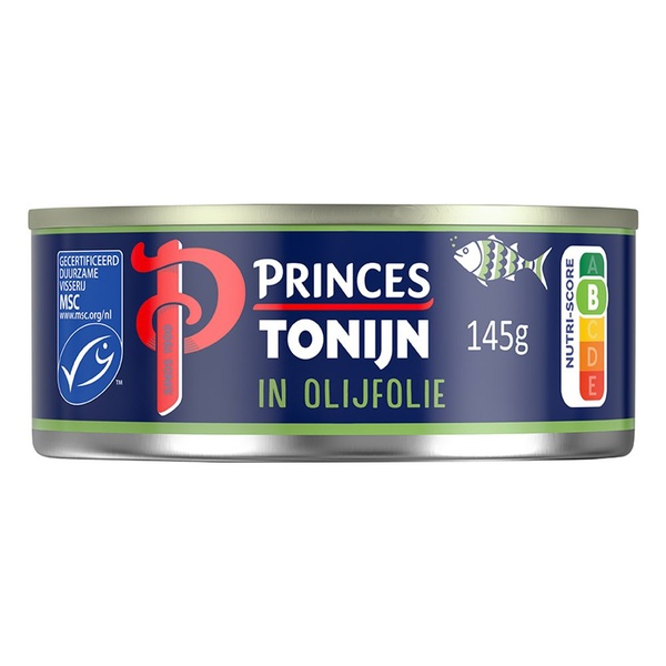PRINCE tonijnstukken in olijfolie 145 GR