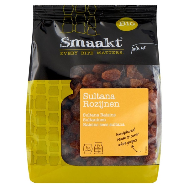 SMAAKT rozijnen sultana 250 GR