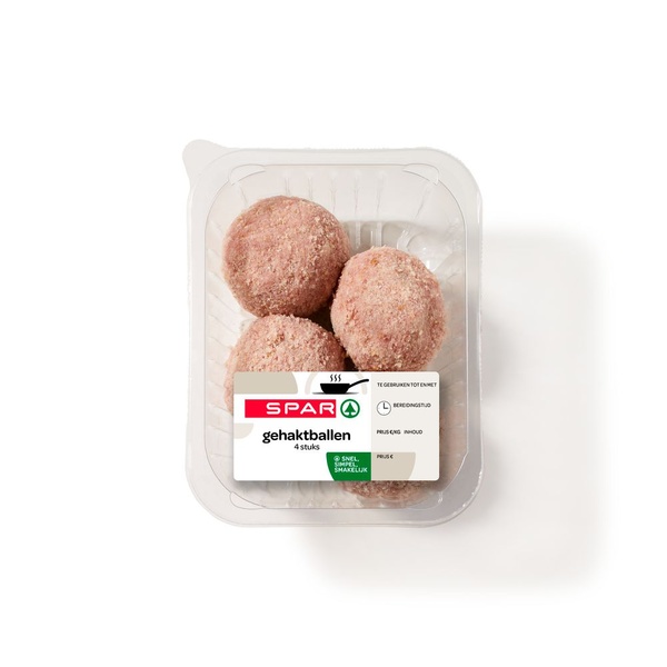 Gehaktballen   4st 400 GR