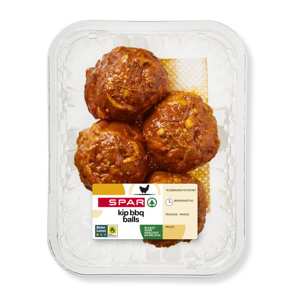SPAR kip bbq balls 320 GR 320 GR